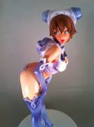 Sexy figurine covered in cum