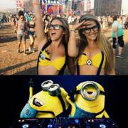 Beautiful Blonde Minions