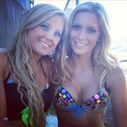 Beautiful Blondes Smiling