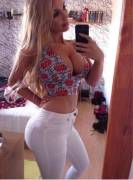 Ines Helene - White jeans