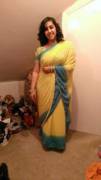 Busty in Saree - On/Off