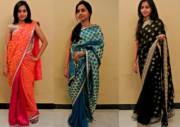 1 Hot Girl in 3 Sarees