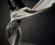 Between the sheets.