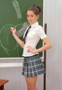 Schoolgirl Sarah's Anal Exam