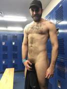 Hairy in the Locker Room