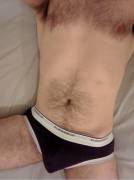 Having fun in some new briefs