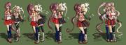 Kantai Gatai, Yamato &amp; Musashi- DoodleDowd (fusion)