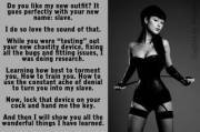 Research [Femdom] [Chastity]