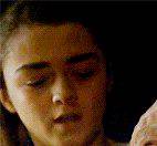 Arya's orgasm