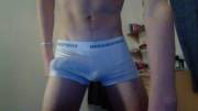 first post ever! white boxerbriefs