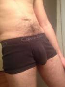 My bulging CK briefs