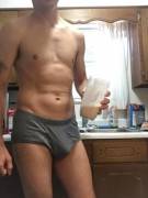 Breakfast time...protein