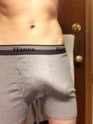 Me in boxers
