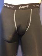 Bulge in spandex