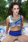 Kristen Stewart - cheerleader facial [OC]