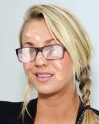 Kaley Cuoco - Smeared Glasses [OC]