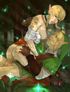 Linkle riding Link (hopelessbohemian) [HW:L]