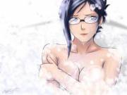 Taking a bath