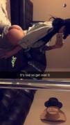 It's real (snap)