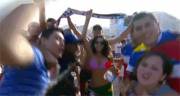 The American girl rocking a pink bikini on Copacabana Beach just after the USA/Germany game. She deserves her own thread in here, not buried in the comments like the Belgian chicks.