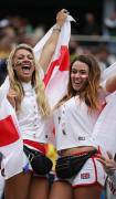 Cheery England Fans