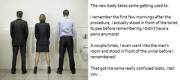 Image caption: Life without a penis, week 1