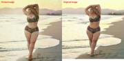 Hard to "#effyourbeautystandards" if your going to digitally mould yourself into one.