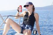 Boat, babe &amp; beer (xpost /r/Upshorts)