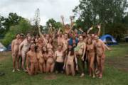 Nude Outdoors with friends