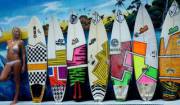 One babe, seven boards