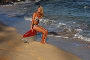 On the sand