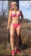 Love pink outdoors