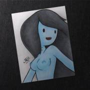 Hand-drawn Marceline