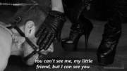 You can't see me...