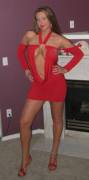 Sexy Lady in Red