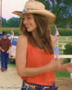 Melissa Benoist as a Cowgirl