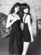 Penelope Cruz and Monica Cruz