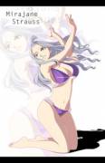 Mirajane in a bikini