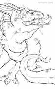 Noticing a lack of my favorite pairing, so here's a gallery of random Human x Dragon