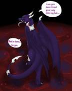 Cynder POV vore [soft vore, inside views, maw, f]