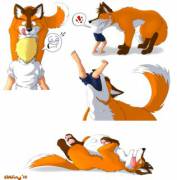 [Fox/Human Soft Vore] How Bigfoxes Eat People