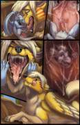 "Dessert in the Desert" [furry][oral][soft][comic][F/M]