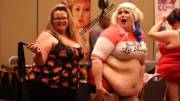 Me (Scarlett Black) @bbwcon w/an overzealous bbw fan