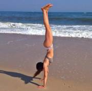 Beach Handstand