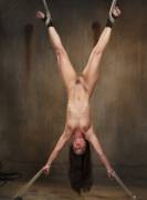 Upside down