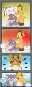 How Dedenne is born. Raichu [M] X Rattata [F]