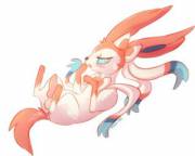 Gay And Solo Male Sylveon [4 solo, Sylveon/Buizel, Glaceon/Sylveon/Flareon, Glaceon/Sylveon, 7 total, all M]