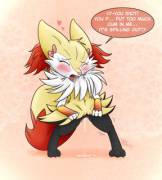 [F] Raising Braixen (OC)(x-post from r/pokeporn)