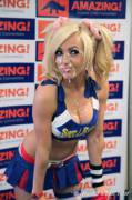 Jessica Nigri Cheerleader plastered