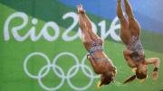 What a stunning... uh.. dive..